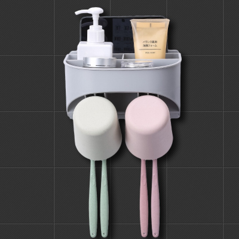 创新收纳，优雅生活 免打孔壁挂式置物架引领卫浴新时尚